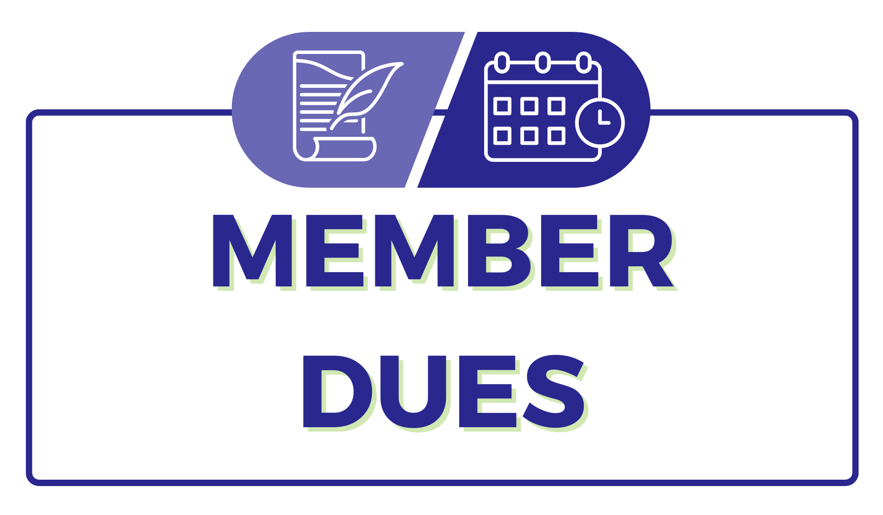 button: member dues